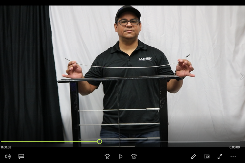 Stainless Steel Cable System Demo