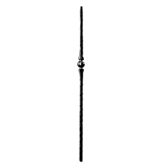(C-127) INDTL 112/7 NEWEL POST (47" X 1" SQ.)