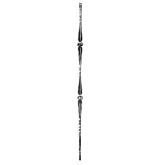 (C-109) INDTL 1158/10 RAIL BLSTR (47" X 9/16" SQ - XL ON ONE END) (OLD# 64/I/2L)