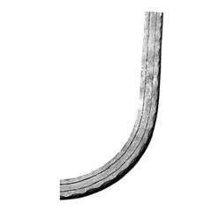 (125) INDTL 116/25 END PIECE (MATCHES 114/4)