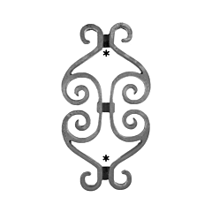 ALUMINUM PICKET CASTING (1/2" GAP)