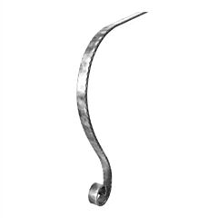 (124)INDTL 1818/5 HANDRAIL END (TO MATCH 114/A/1)