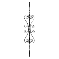 (C-103) INDTL 49/3 "TWSTED" BLSTR (35-7/16" X 1/2" SQ.)