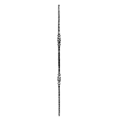(C-82) INDTL 505/4 FORGED BALSTR TAPERED (39-3/8" X 9/16" SQ.)