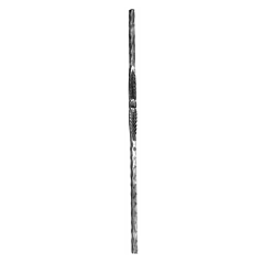 (C-123) INDTL 64/F/1 NEWEL POST (47" H X 1" SQ)