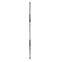 (C-93) INDTL 64/F/5 "HAMMERED BALUSTR (35-7/16" X 9/16" SQ.)