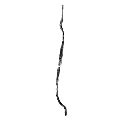(C-117) 39" INDTL 64/H/10/39 PICKET (39-3/8" X 9/16" SQ)