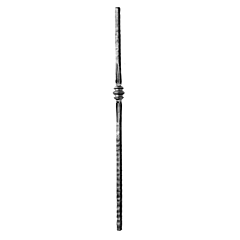(C-124) INDTL 64/I/1 NEWEL POST (47" X 1" SQ.)