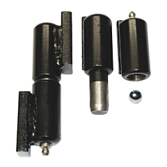 PR(S) "ROUND" HEAVY DUTY BARREL HINGE (7 X 1-3/8" ROUND)