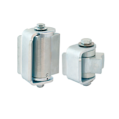 PR(S) ROUND HEAVY DUTY SELF-CLOSE "BEARING HINGE" ADJUSTABLE PIN FOR ROUND POSTS