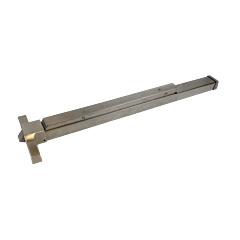 CAL-ROYAL "NARROW STYLE" PANIC EXIT DEVICE (4 PER CASE) (GLS9800 EO 36) (SILVER FINISH)