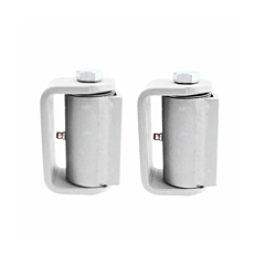 PR(S) GUARDIAN "STANDARD DUTY FLAT MOUNT" BEARING HINGE "ZINC PLATED"