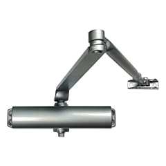 INTERNATIONAL #852 HYDRAULIC DOOR CLOSER -ALUMINUM FINISH (GH62) (6/CASE)