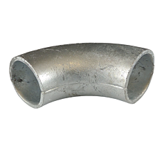 FORMED "GALVANIZED" 1-1/4" SCHEDULE 40 PIPE ELBOW - 1-5/8" INSIDE RADIUS