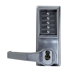 KABA LL1021S-26D-41 (LEFT) SINGLE SIDED COMBO LOCK W/KEY OVERRIDE (SCHLAGE FSIC PREP)