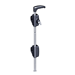 18" LOCKABLE "LOKK-BOLT" CANE BOLT - (LB118BX-KS)