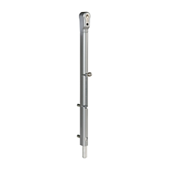 LOCINOX KEY LOCKABLE CANE BOLT (SILVER FINISH)