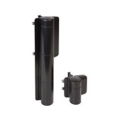 PR(S) LOCINOX "MAMMOTH" GATE CLOSER AND HINGE FOR GATES UP TO 330 LBS "180" DEGREE (BLACK)