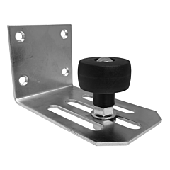 LOWER GUIDE ROLLER FOR OVT INSTALLATIONS - 2" DIA WHEEL ADJUSTS FROM 1" - 3 3/4" (PB97S)(STAY ROLL)