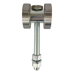 ECONOMY TRACK WHEEL ASSYMBLY ***SINGLE ROLLER***