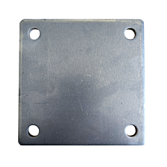 HEAVY DUTY FLAT MOUNT PLATE (5" X 5" X 1/4" THICK)
