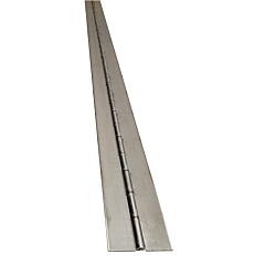 STEEL CONTINUOUS "PIANO" HINGE (EA) 4.00"" OPEN WIDTH X 72"" L  MATERIAL THICKNESS: .120