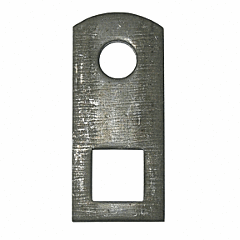 LOOSE PIECE - " LONG CLIP WITH 9/16" SQ. HOLE