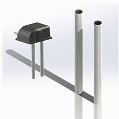 ALL-O-MATIC "POST MOUNT" FOR ALLSW320 & ALLSW325 SWING OPERATOR