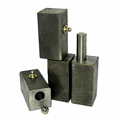 PR(S) "SQUARE" HEAVY DUTY BARREL HNGE (8" X 2" SQUARE)