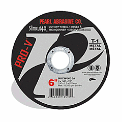 *PRO-V SLIM CUT* "STANDARD GRADE" CUT-OFF WHEEL 6 X .040 X 7/8 (PVCW0632A)