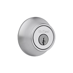 KWIKSET DOUBLE CYLINDER DEADBOLT US26D (SATIN CHROME)