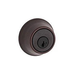 KWIKSET SINGLE CYLINDER DEADBOLT US 11P (VENETIAN BRONZE)