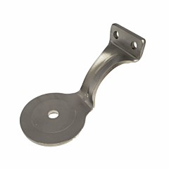 STAINLESS STEEL" ADA APPROVED HAND RAIL BRACKET (ROUND) (2-1/2" OFFSET) (USA 3420)