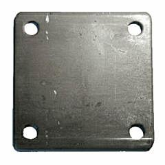 HEAVY DUTY FLAT MOUNT PLATE (8" X 8" X 3/16")
