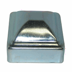 ***ZINC PLATED*** PRESSED STEEL POST CAP - 1"
