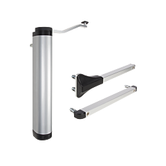 LOCINOX "VERTICLOSE-2" GATE CLOSER (SILVER FINISH)