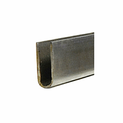 U-EDGE - 3/8" OPEN FOR .135 DIA. WIRE / 14 GA 1" LEGS / 10' LENGTH