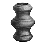 (140) INDTL 128/7 CAST IRON COLLAR (9/16" RD. HOLE)