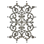 ALUMINUM BIRD OF PARADISE