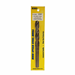 9/16" - "COBALT" HIGH SPEED 135 DEGREE DRILL BIT W/ 1/2" SHANK. 6" OVERALL LENGTH