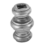 (141) INDTL 747/13 CAST IRON COLLAR (9/16" SQ. HOLE)