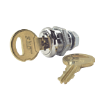 DOORKING REPLACEMENT CYLINDER & (2) KEYS (KEY#16120)