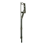 *PLAIN STEEL* 1/2" MECHANICAL CANE BOLT