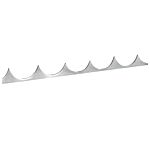 LOCINOX SECURITY STRIP **BLACK** 79" LONG WELD-ON STRIP 1 5/16" X 1/8" THICK