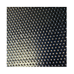 **BLACK POWDER COATED** PERFORATED METAL/GALVANIZED (59" X 94") 24 GA. / 3/32" HOLE