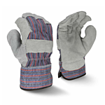 RADIANS "LARGE" ECONOMY GLOVE / SHOULDER GRAY SPLIT LEATHER