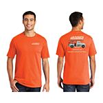 JOSC "SAFETY ORANGE" SHORT SLEEVE, X-LARGE T-SHIRT