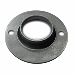 BASE FLANGE W/ 2 HOLES (FITS 1-1/2" O.D. TUBING)