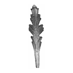 CAST STEEL LEAF (TALL) 11-1/4" H X 2-1/8" W (JCS-2)