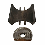 #3 CUTTER SET FOR NOTCHER (INCL DIE AND SADDLE THAT WILL CUT EITHER 2" OR 2-1/2")